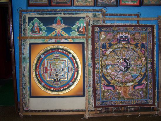 Tibetische Mandalas - kunstvoll gefertigt