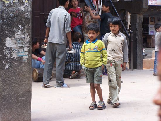 Junge Nepalesen, ganz cool eigentlich !