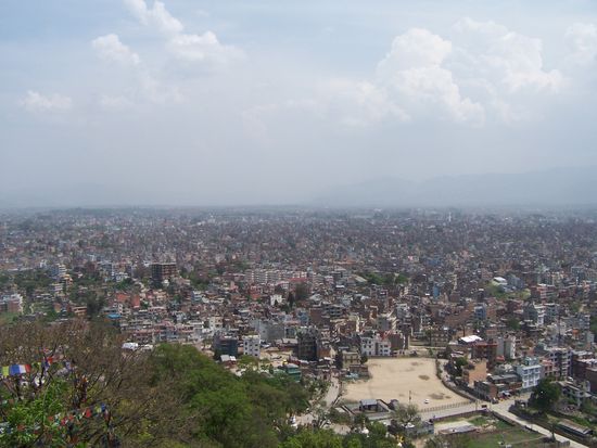 Blick über Kathmandu