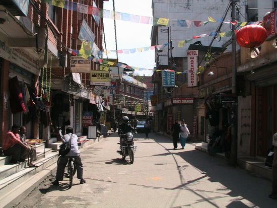 Zurück in Thamel