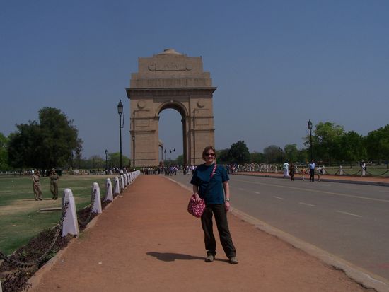 Vorm India Gate