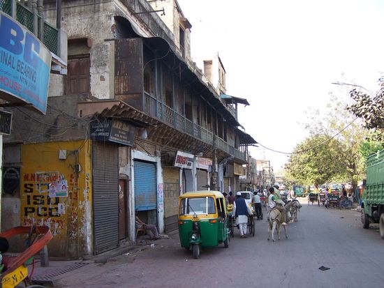 Alt-Delhi, nicht viel los heute