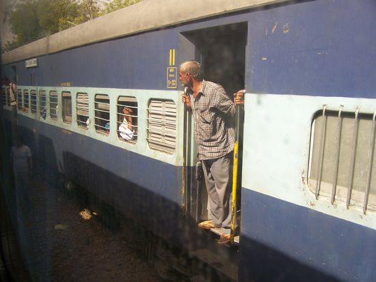 Heute morgen noch immer Zug, Zug, Zug...