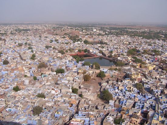 Die blaue Stadt Jodhpur