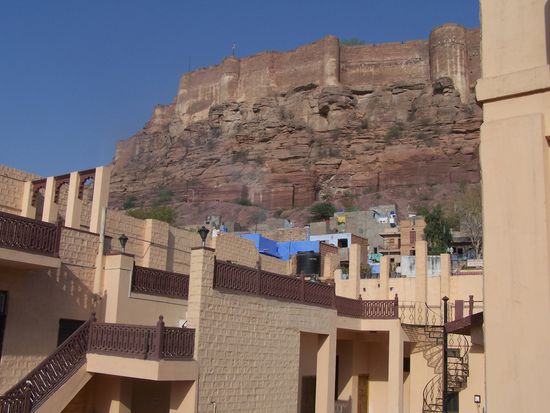 Das ist die morgendliche Aussicht von der Frühstücksterrasse - ein Traum !