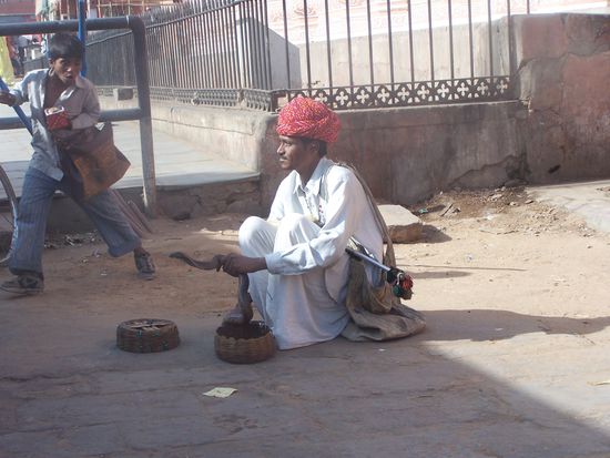 In Indien wird jedes Klischee zuverlässig bedient...