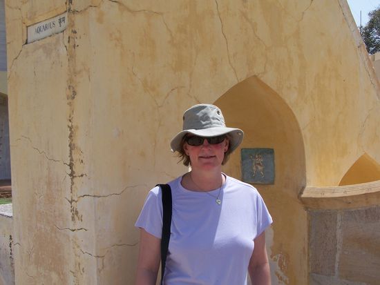 Aquarius - Wassermann. Ich vor dem "Ding" mit meinem Sternzeichen.