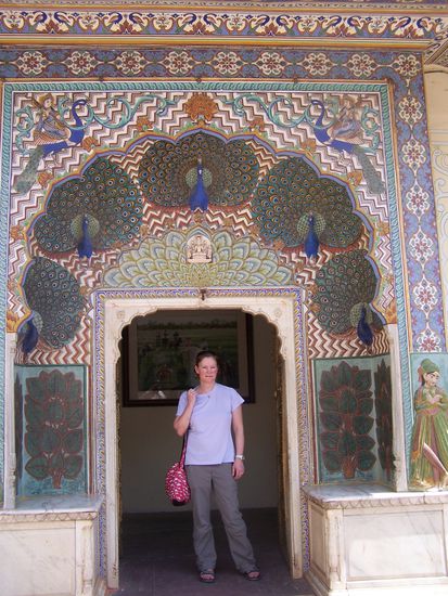 Der Pfau ist der Nationalvogel Indiens