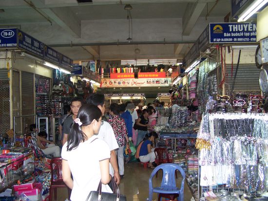 Abstecher in den Markt