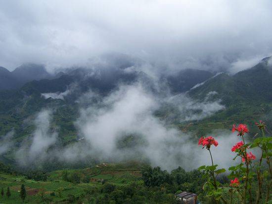 Die Aussicht heute Abend..