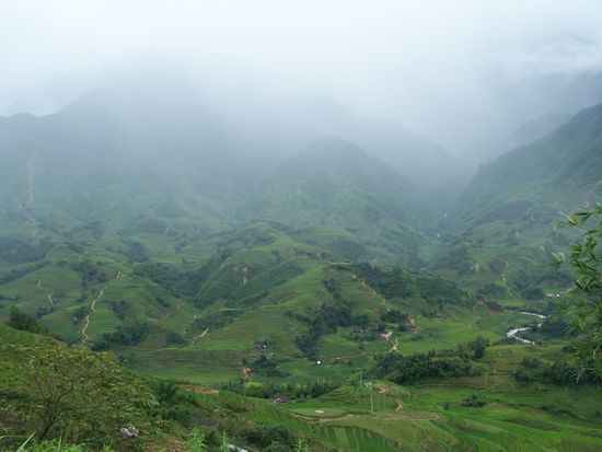 traumhafte Bergkulisse