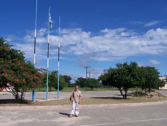 Mohembo border post