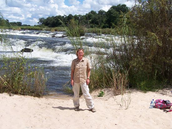 Lunchpause an den Popa Falls