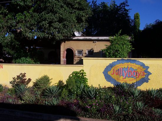 Ankunft im Jollyboys, soooo nett !