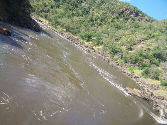 Nee, doch nicht, Kurve und noch weiter runter...