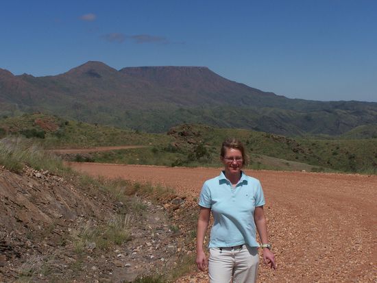 Das 1. Foto von mir in Namibia