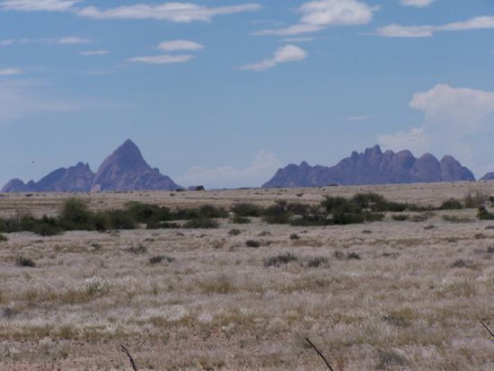 Die Spitzkoppe - Namibias höchster Berg.