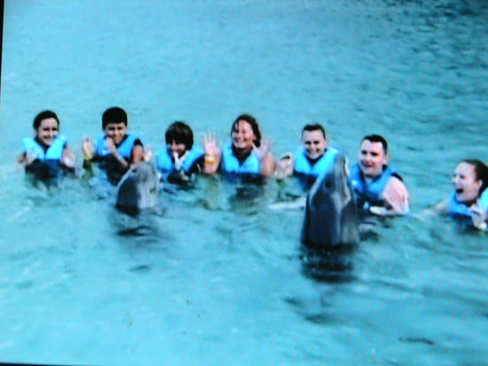 Genau in der Mitte, das bin ich.