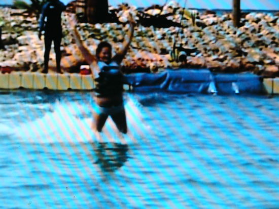 Worauf ich stehe ? Auf den Nasen von Lucy und Nemo ! Das Gefühl ist unbeschreiblich !