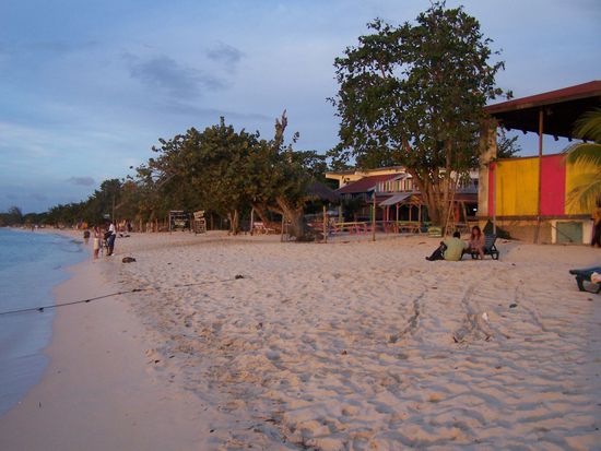 Strand in Negril