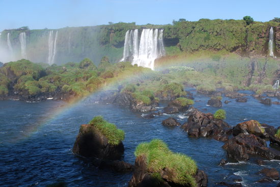 Von hier aus kriegt man auch die Regenbogenfotos hin...