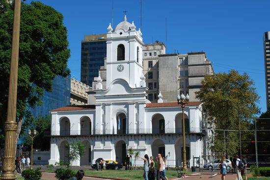 An der Plaza de Mayo