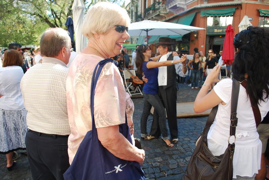 San Telmo - Tango auf der Strasse