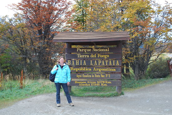 Das Ende der ruta nacional No. 3