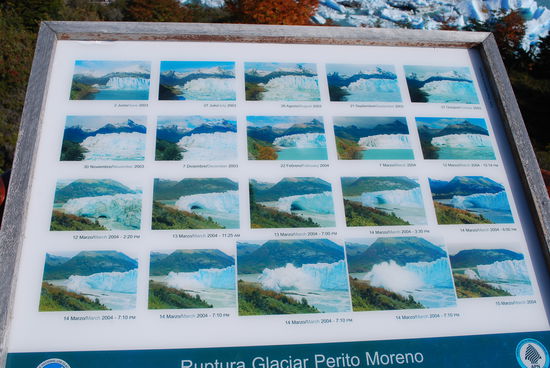 Schlecht zu sehen, aber hier bricht zusammen, was heute so aussieht: