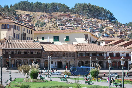 Hügeliges Cuzco