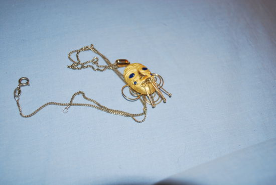 Jetzt muss ich das gute Stück ja auch mal zeigen, oder ? Sieht ein bisschen unheimlich aus, aber fällt auf !