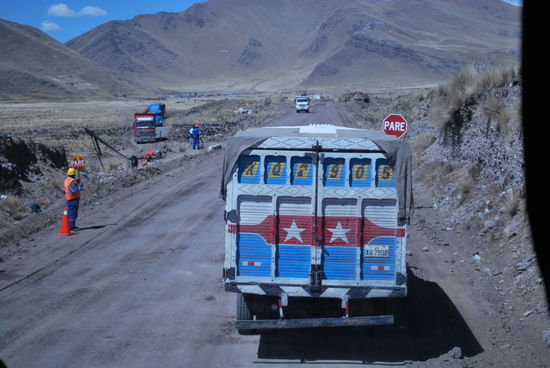 Umleitung wegen Baustelle
