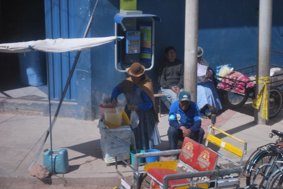 Strassenszene in Juliaca