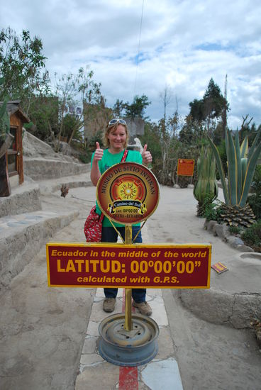 Thumbs up - Daumen hoch, so muss man hier posieren !