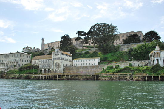 Seitenansicht von Alcatraz