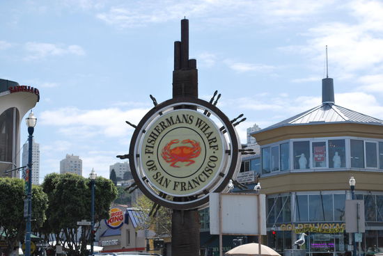 Fisherman´s Wharf - die Touristenmeile an der San Francisco bay