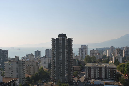 Der Blick aus meinem Hotelzimmer