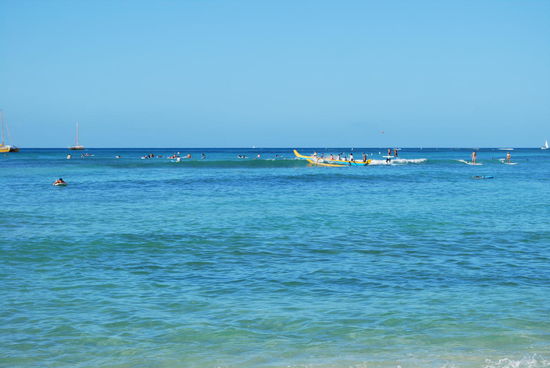 Das Treiben im Pazifik