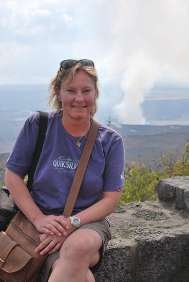 Die Aussichtsplattform ist zwar eigentlich geschlossen, aber für ein paar Fotos lässt man uns trotzdem raus.