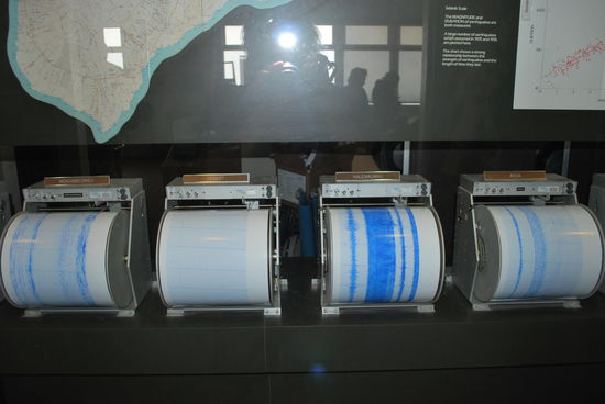 ...und die echten Seismographen