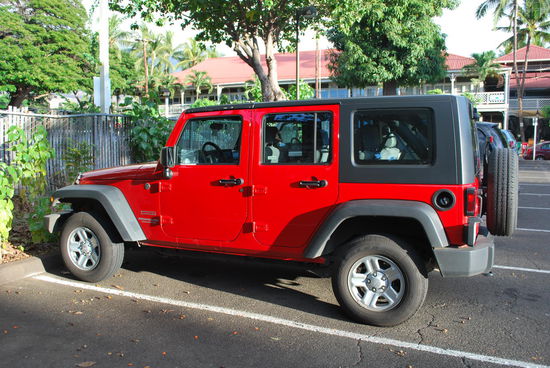 Yep, "Frau" ist durchaus in der Lage, so ein Gefährt durch die Gegend zu bewegen - und auch einzuparken, wie man sieht -  und es macht Spass (wenn die Fahrt nicht länger, als max. 1 Stunde dauert...)