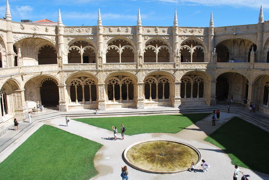 Der grandiose Kreuzgang des Klosters