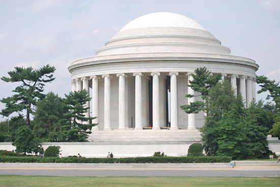 Jefferson Memorial - auf dem Weg nach Arlington kommt man dran vorbei