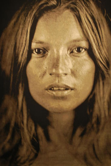 Ein wunderschönes Foto-Porträt von Kate Moss