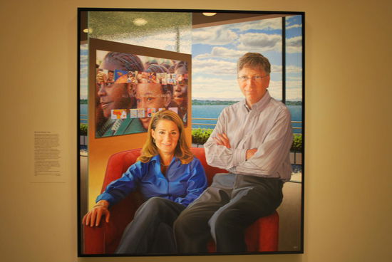 Melinda und Bill Gates