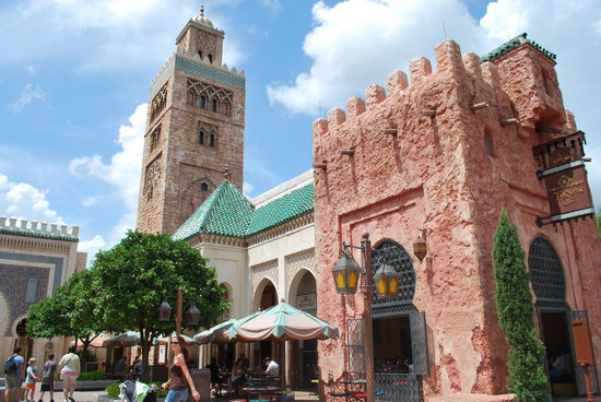 Marokko mit Couscous-Restaurant und bestimmt tollem Pfefferminztee