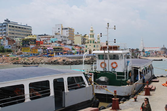 Fähranleger in Kanyakumari