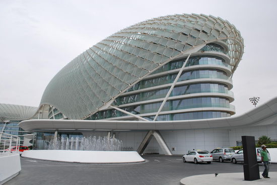 Luxushotel auf der Rennstrecke