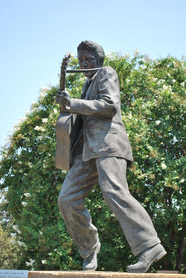 Die Elvis Statue