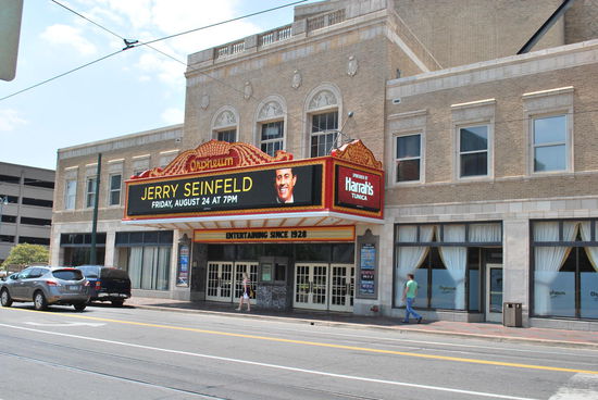 Das Orpheum - berühmtes Theater von Memphis (und Jerry Seinfeld gibt´s auch immer noch !)